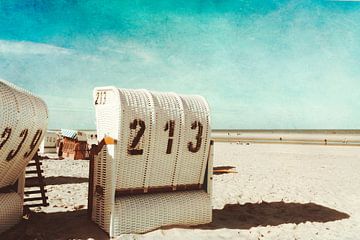 Strandkorb Nr. 213 Spiekeroog von Dirk Wüstenhagen