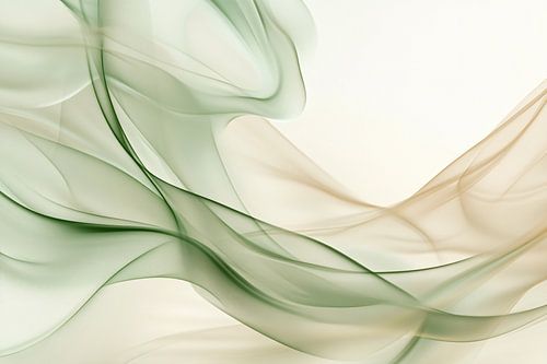 Zachte vloeiende abstracte lijnen