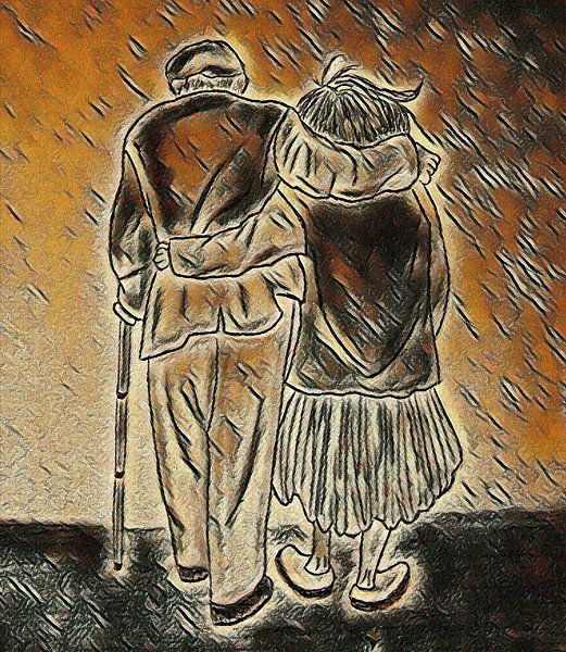 Couple plus âgé par Jose Lok