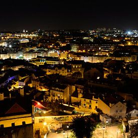 Night in Lisbon van Jeroen Harmsen