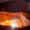 Antelope Canyon dans le cœur sur Jos van den Berg