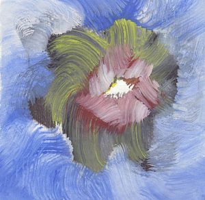 EH PAINTING ART 1996 #0475 Wasserlilie