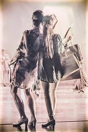 On the street by Yvette Bauwens