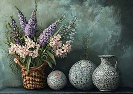 Bloemen Modern 87.3911 van ARTEO Schilderijen