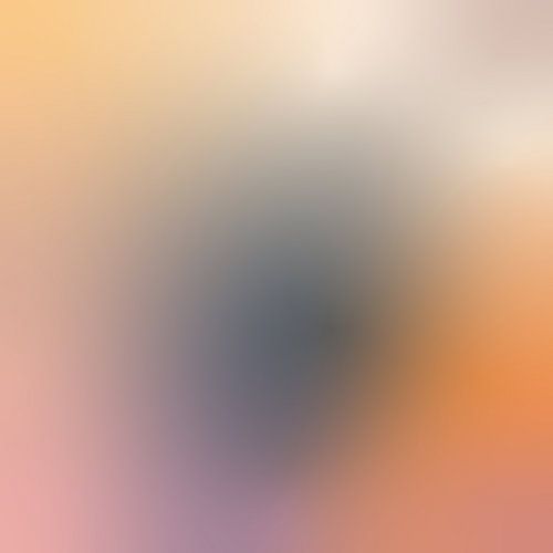 Retro jaren 70 neon kunst. Abstract verloop in blauw, roze, oranje, geel, wit.