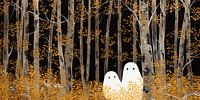 Twee spookjes in het bos van Whale & Sons thumbnail