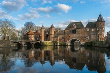 Amersfoort Koppelpoort schöner blauer Himmel