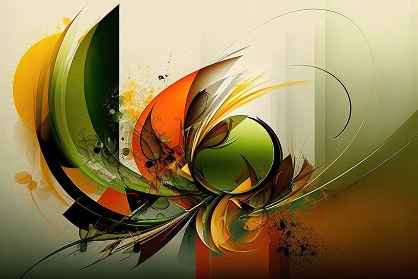 Orange et vert par Fotografie Gina Heynze