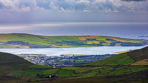 Vue depuis le col de Conor, Irlande sur Henk Meijer Photography