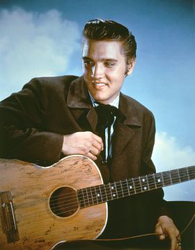 Elvis Presley, 1956 van Bridgeman Images