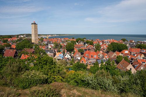 View of West-Terschelling and the Brandaris
