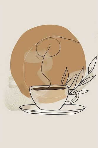 Café minimaliste