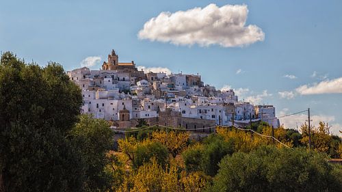 Ostuni beautiful white town in Italy