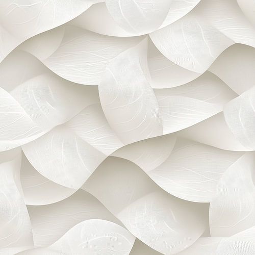 Weiße Blätter der Harmonie