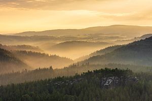 A morning in Saxon Switzerland sur Michael Valjak