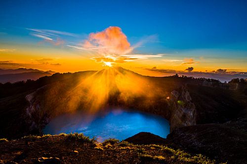 Le volcan magique Kelimutu