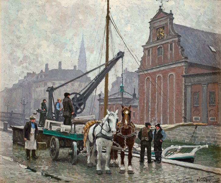Paul Fischer, dans l'église de Holmen par Atelier Liesjes