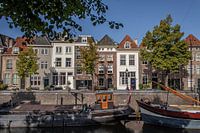 De haven in 's-Hertogenbosch, Nederland