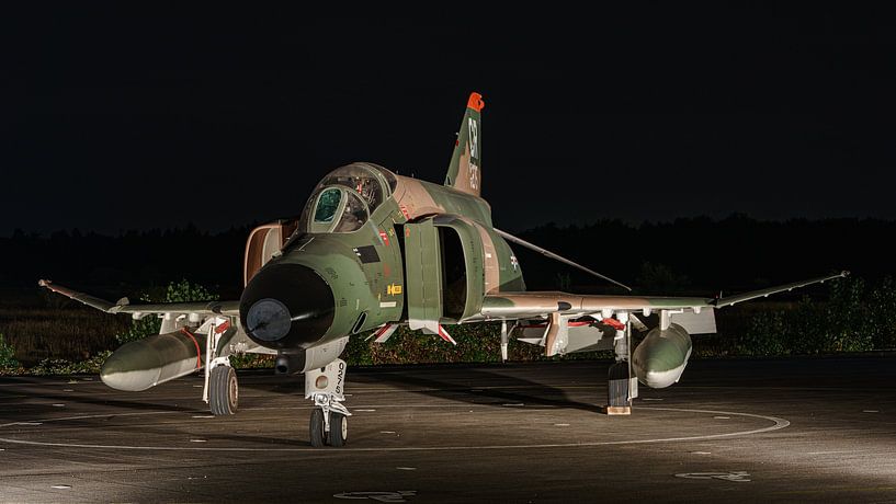 McDonnell Douglas F-4E Phantom II from 32nd TFS. by Jaap van den Berg