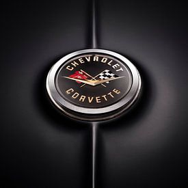 1962 Chevrolet Corvette C1 Emblem von Thomas Boudewijn