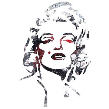 Marilyn Monroe III van Vitalij Skacidub