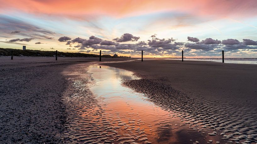 kleur aan zee van B-Pure Photography