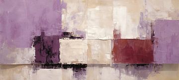 Depths of Mauve Tranquility van ARTEO Schilderijen