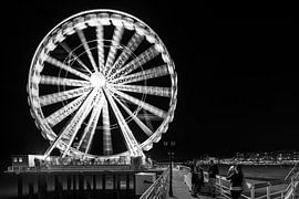 Grande roue sur la jetée de Scheveningen