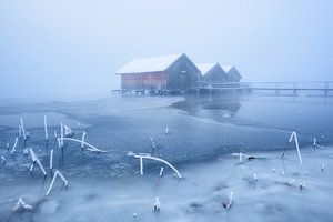 Matin givré au lac de Kochel sur Daniel Gastager