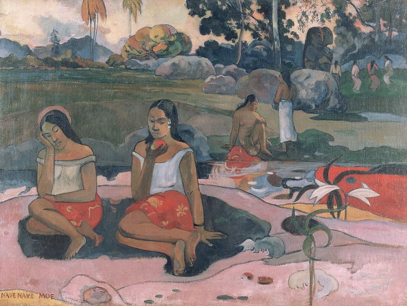 Heiliger Frühling: Sweet Dreams (Nave naveave moe), Paul Gauguin. von The Masters