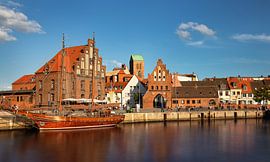 Hanseatic city Wismar, Germany by Adelheid Smitt