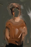 Abstract portret (gezien bij vtwonen)