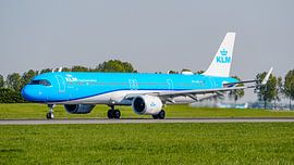 KLM’s newest aircraft: the Airbus A321neo. by Jaap van den Berg