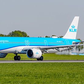 Le tout dernier avion de la KLM : l'Airbus A321neo. sur Jaap van den Berg