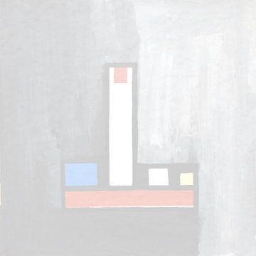 EH PAINTING ART 1993 #0725 Middle Finger Softone