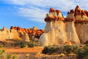 Sonnenaufgang im Blue Canyon, Arizona