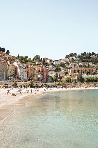 Het Strand Van Menton, Zuid Frankrijk