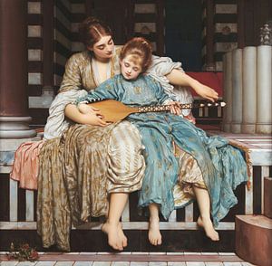 The Music Lesson, Frederic Leighton