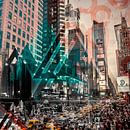 New York City | Geometric Mix No. 4 van Melanie Viola thumbnail