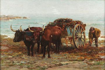 Edward Henry Potthast, Zeewier verzamelen van Atelier Liesjes