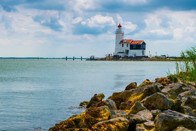 Marken-Leuchtturm. von Arjan van der Veer