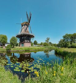 Stellingmolen Penninga’s molen, Joure, , Friesland, Nederland van Rene van der Meer