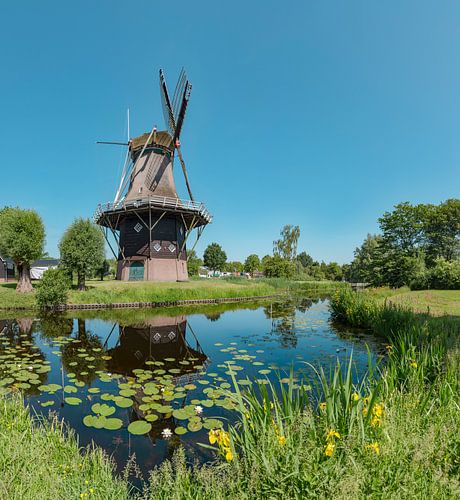 Stellingmolen Penninga’s molen, Joure, , Friesland, Nederland