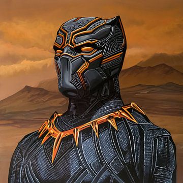 Black Panther Schilderij