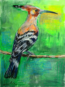 Vogel Hop van Schilderijen Liesbeth Serlie