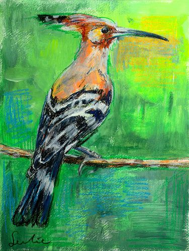 Vogel Hop van Schilderijen Liesbeth Serlie