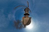 Hompesche molen bij Stevensweert in "little earth view".