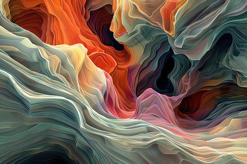 creatief abstracte kunst