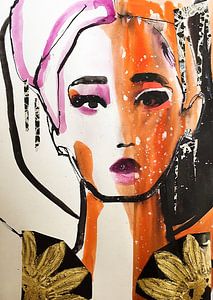 Les geishas dans la neige