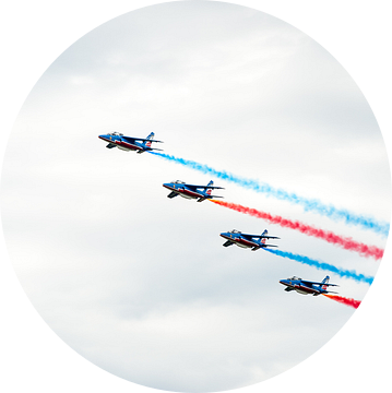 Patrouille de France tijdens de Luchtmachtdagen van Wim Stolwerk